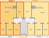 Grundriss Ferienwohnungen